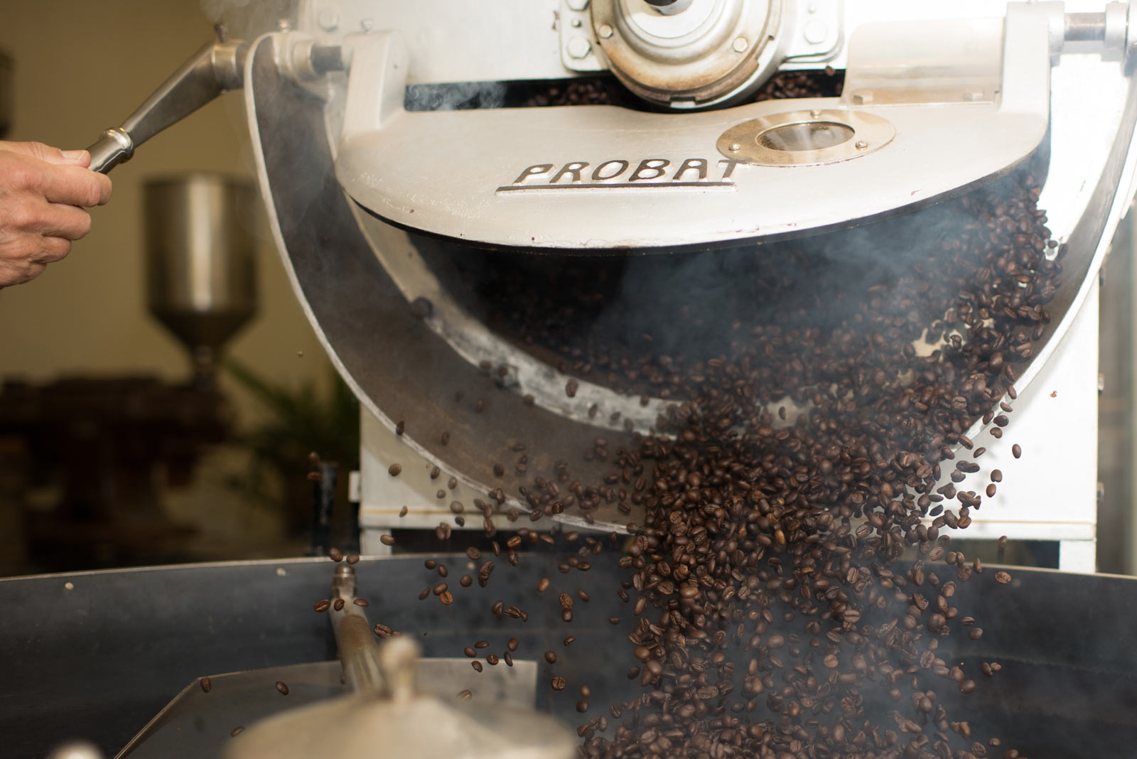 Herstellung - Kaffee besonders - Röstung